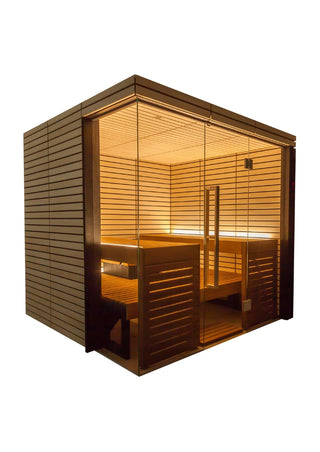 Lindea View 4-Person Indoor Traditional Sauna